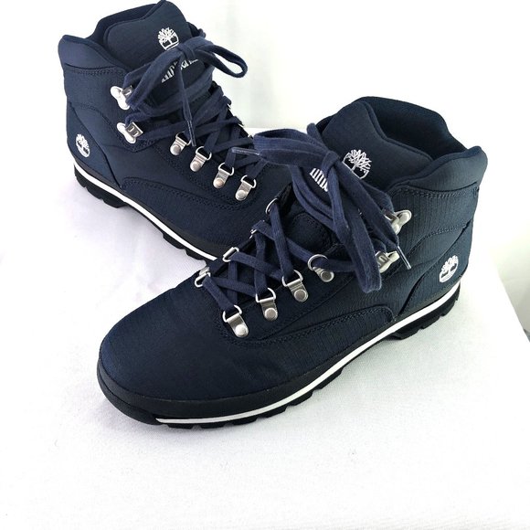 timberland euro hiker navy blue